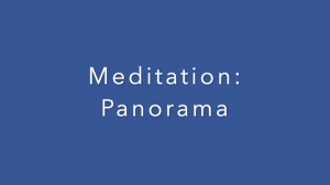 Meditation: Panorama